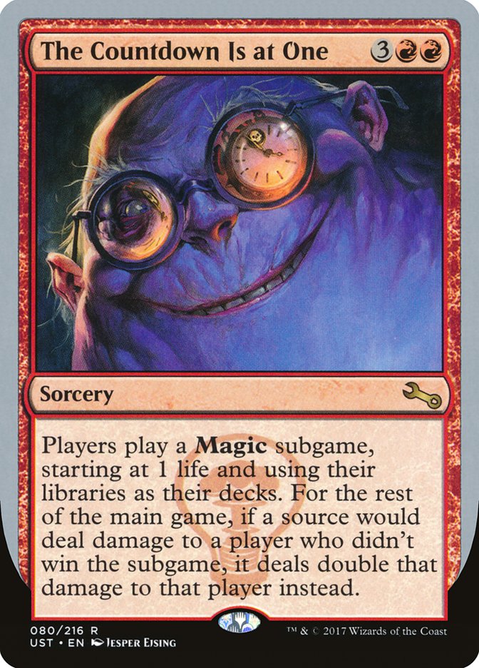 The Countdown Is at One [Unstable] - Devastation Store | Devastation Store
