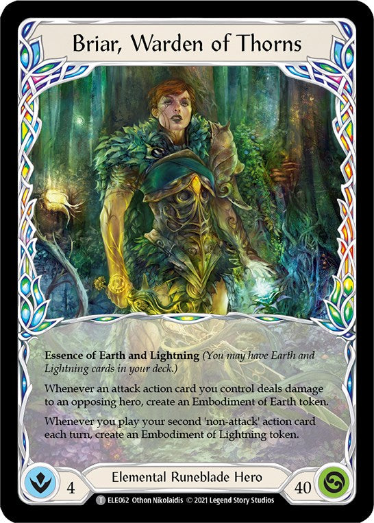 Briar, Warden of Thorns // Briar [ELE062 // ELE063] (Tales of Aria Unlimited) | Devastation Store