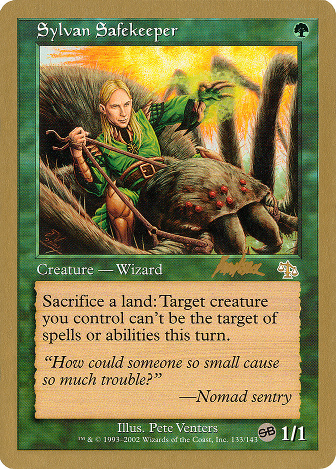 Sylvan Safekeeper (Brian Kibler) (SB) [World Championship Decks 2002] | Devastation Store