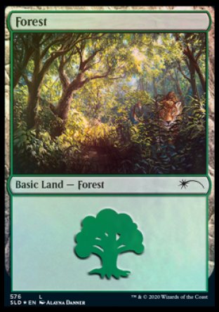Forest (Cats) (576) [Secret Lair Drop Promos] | Devastation Store