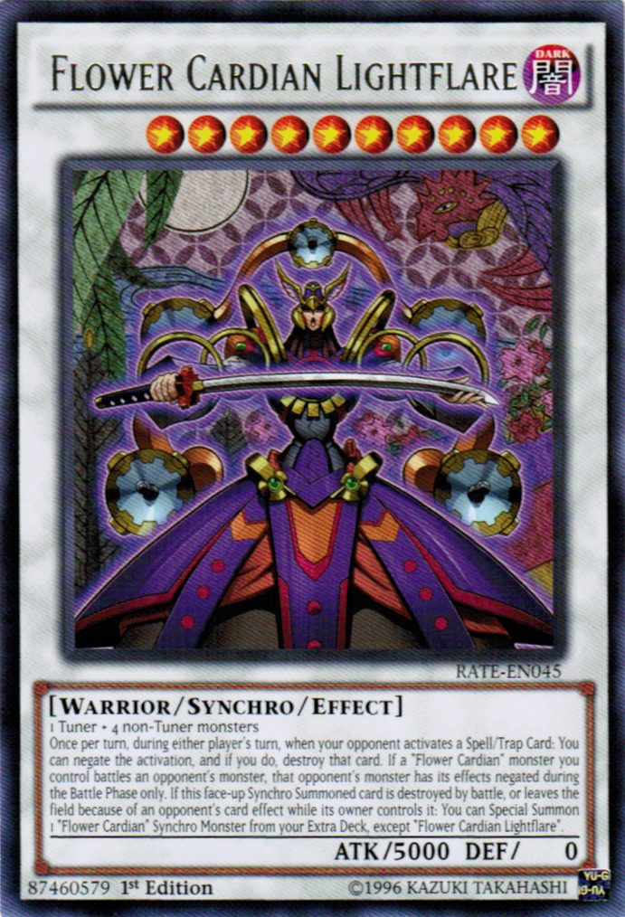 Flower Cardian Lightflare [RATE-EN045] Rare | Devastation Store