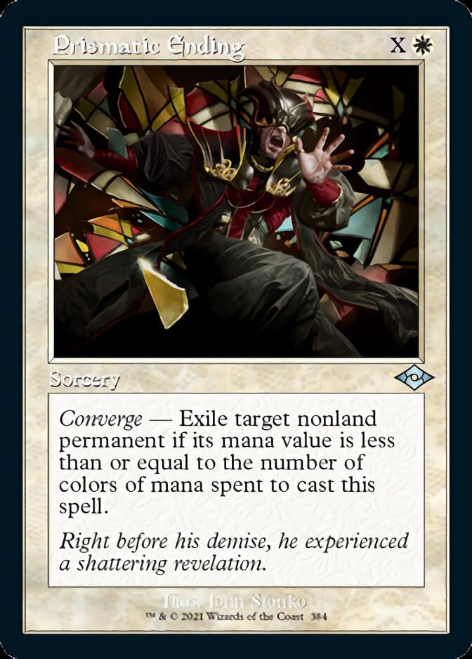 Prismatic Ending (Retro Foil Etched) [Modern Horizons 2] | Devastation Store