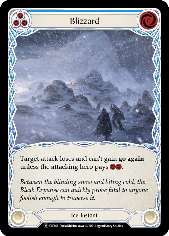 Blizzard [U-ELE147] Unlimited Normal | Devastation Store