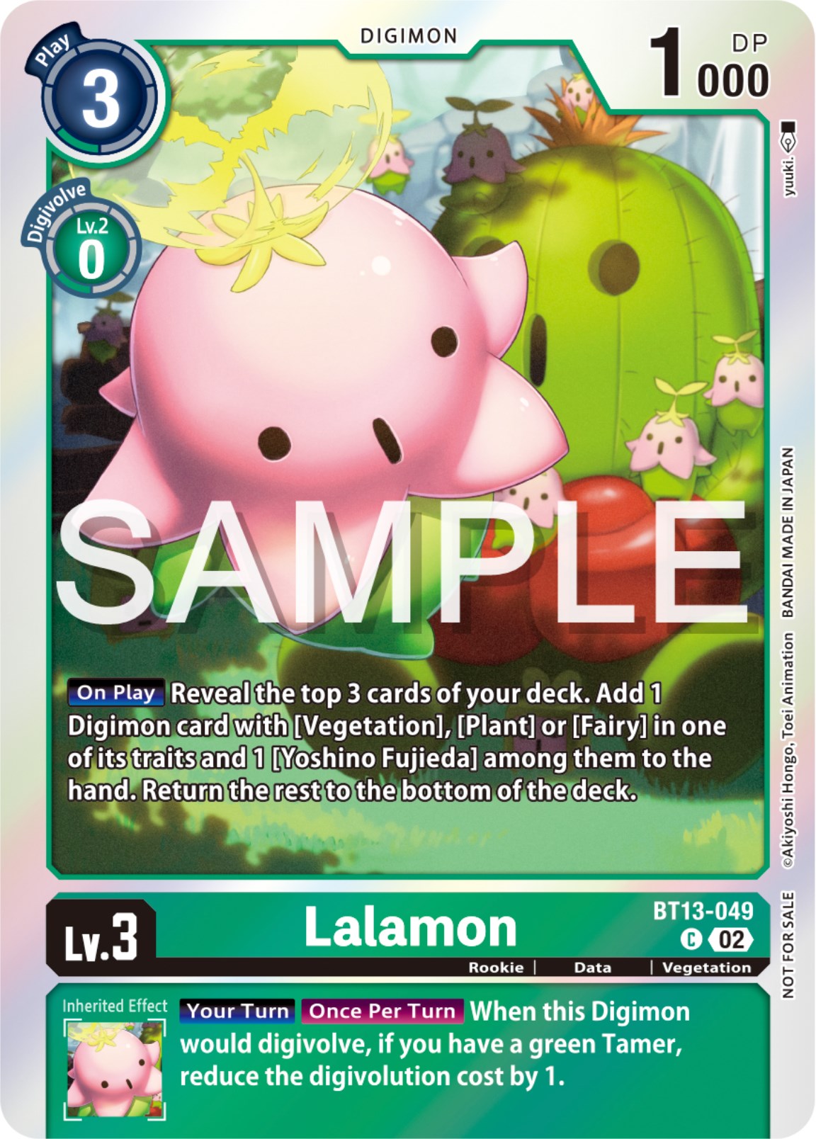 Lalamon [BT13-049] (Event Pack 6) [Versus Royal Knights Promos] | Devastation Store