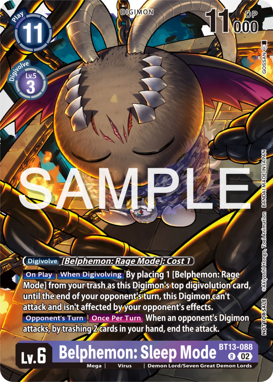 Belphemon: Sleep Mode [BT13-088] (Event Pack 6) [Versus Royal Knights Promos] | Devastation Store