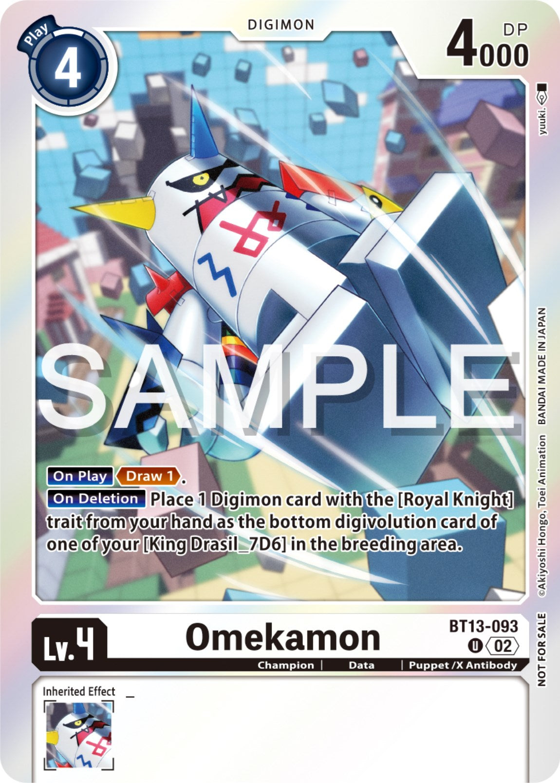 Omekamon [BT13-093] (Event Pack 6) [Versus Royal Knights Promos] | Devastation Store