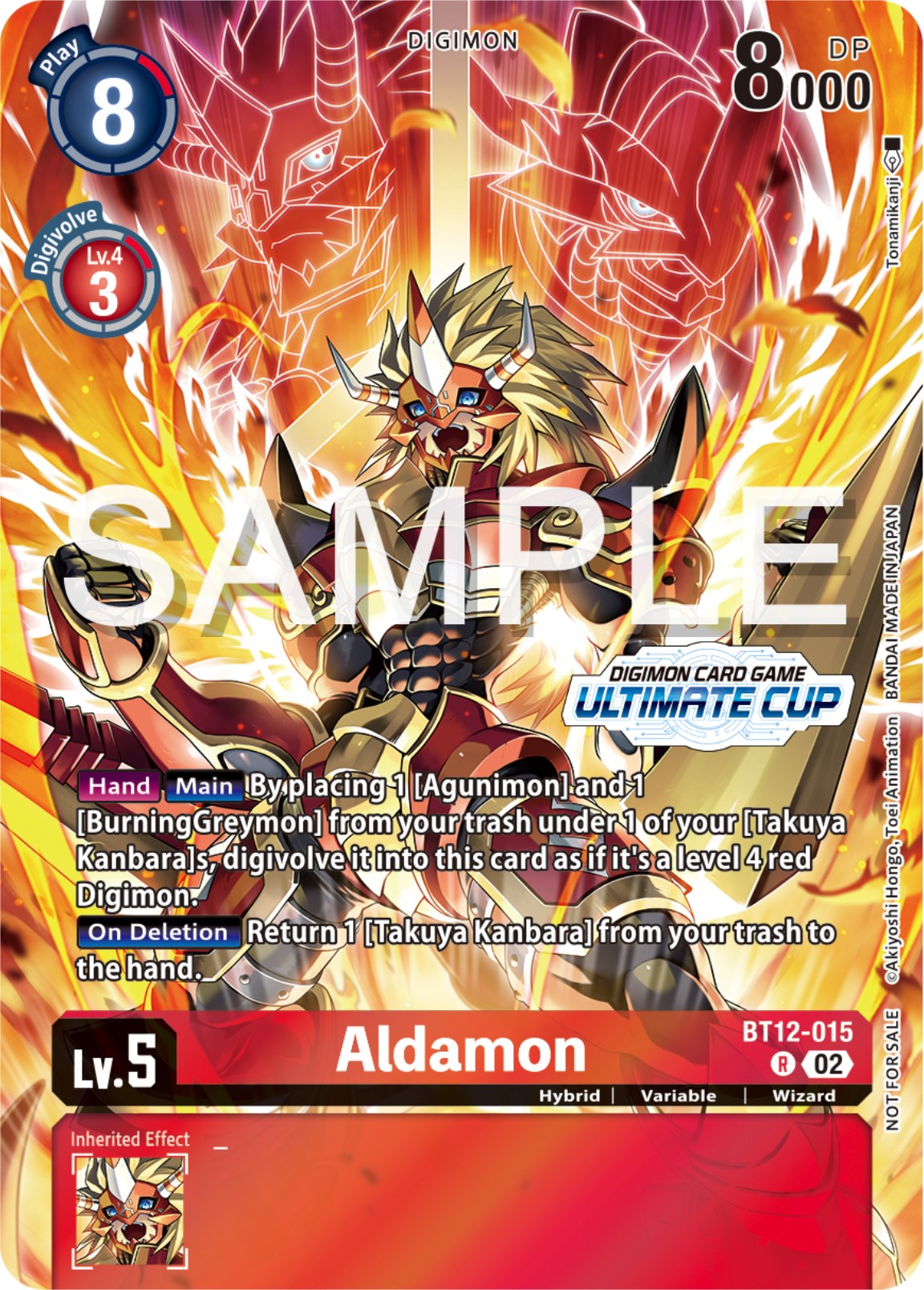 Aldamon [BT12-015] (Ultimate Cup 2024) [Across Time Promos] | Devastation Store