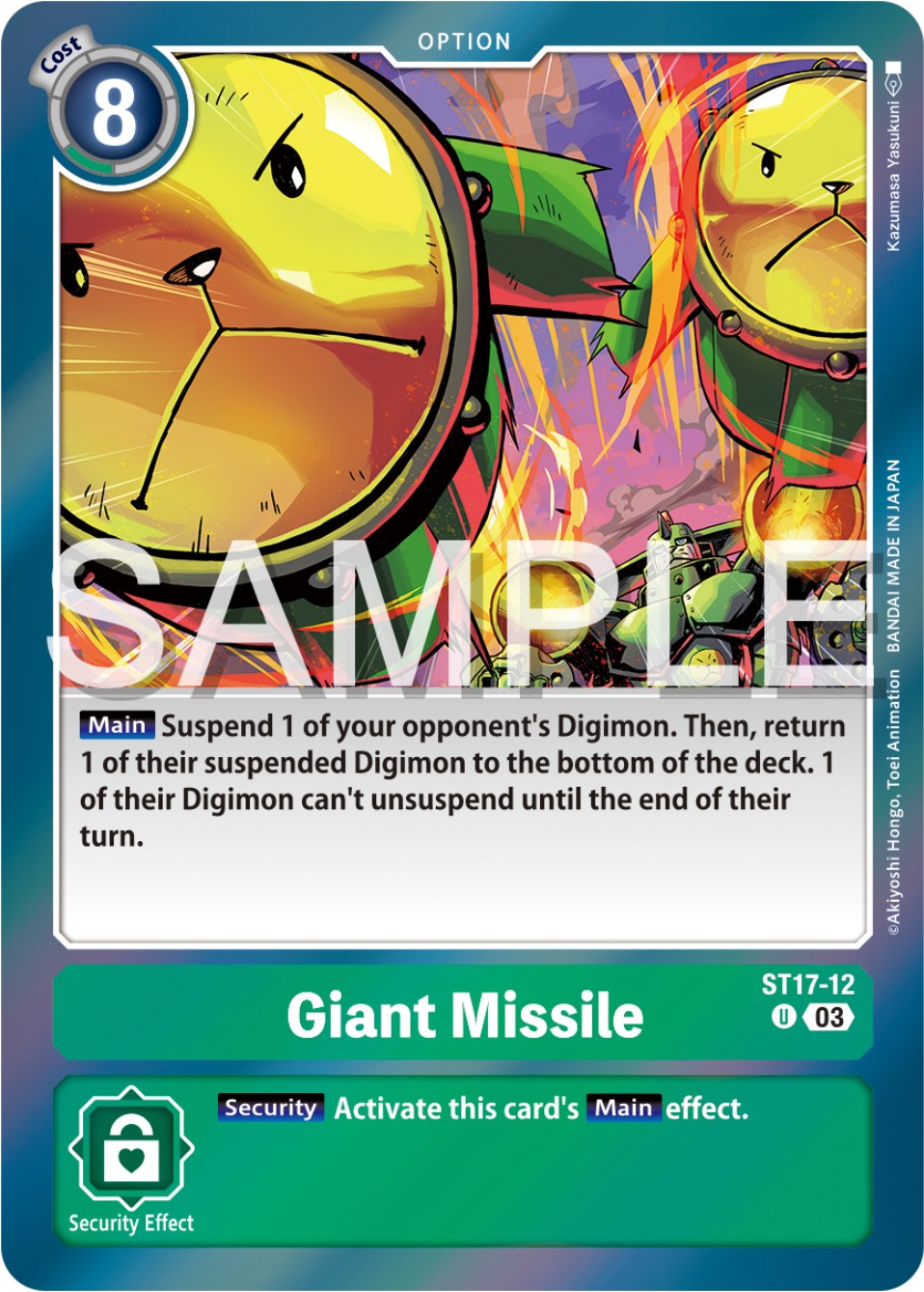 Giant Missile [ST17-12] [Starter Deck: Double Typhoon Advanced Deck Set] | Devastation Store