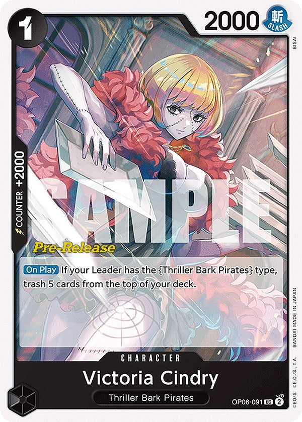 Victoria Cindry [Wings of the Captain Pre-Release Cards] | Devastation Store