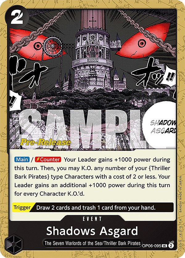 Shadows Asgard [Wings of the Captain Pre-Release Cards] | Devastation Store