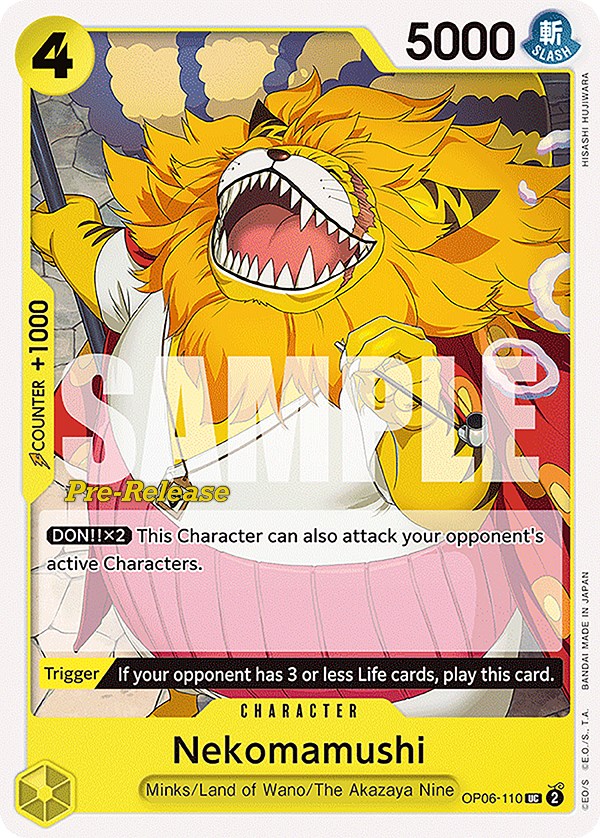 Nekomamushi [Wings of the Captain Pre-Release Cards] | Devastation Store