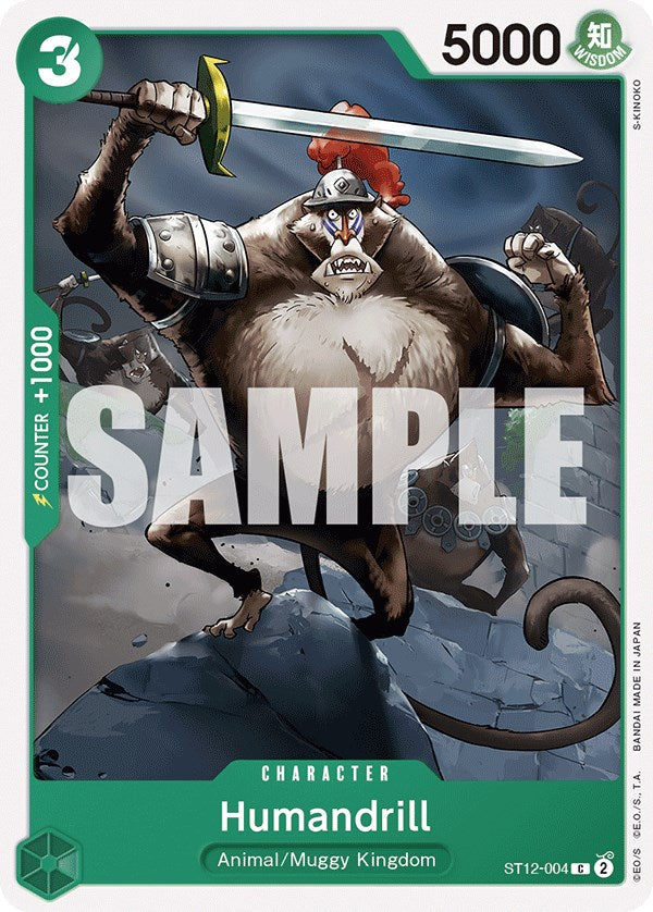 Humandrill [Starter Deck: Zoro and Sanji] | Devastation Store