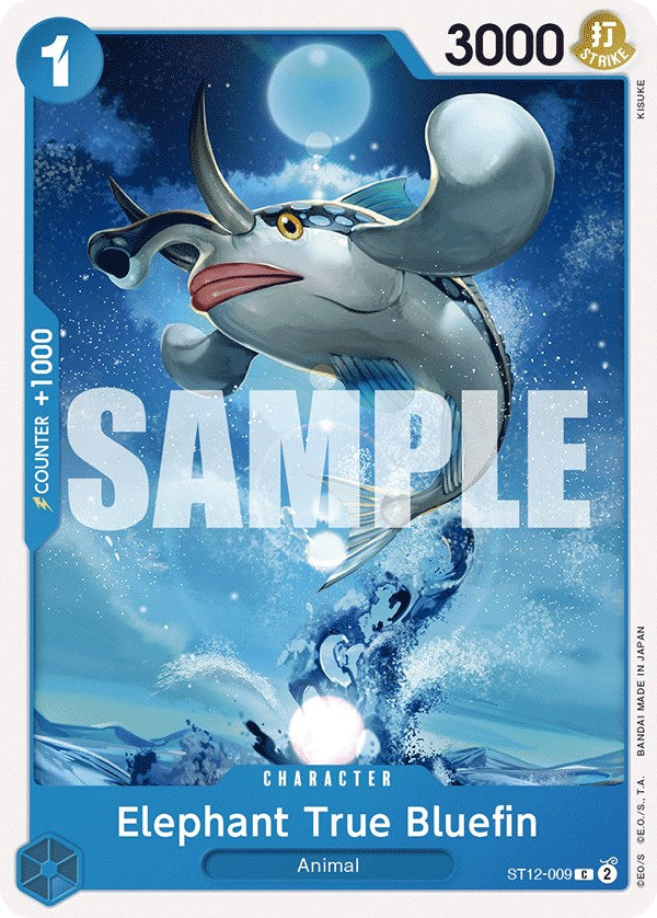 Elephant True Bluefin [Starter Deck: Zoro and Sanji] | Devastation Store