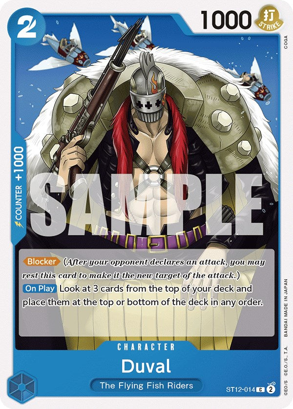 Duval [Starter Deck: Zoro and Sanji] | Devastation Store