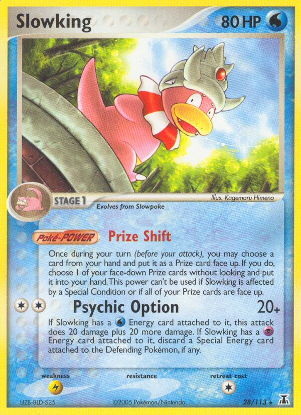 Slowking (28/113) [EX: Delta Species] | Devastation Store