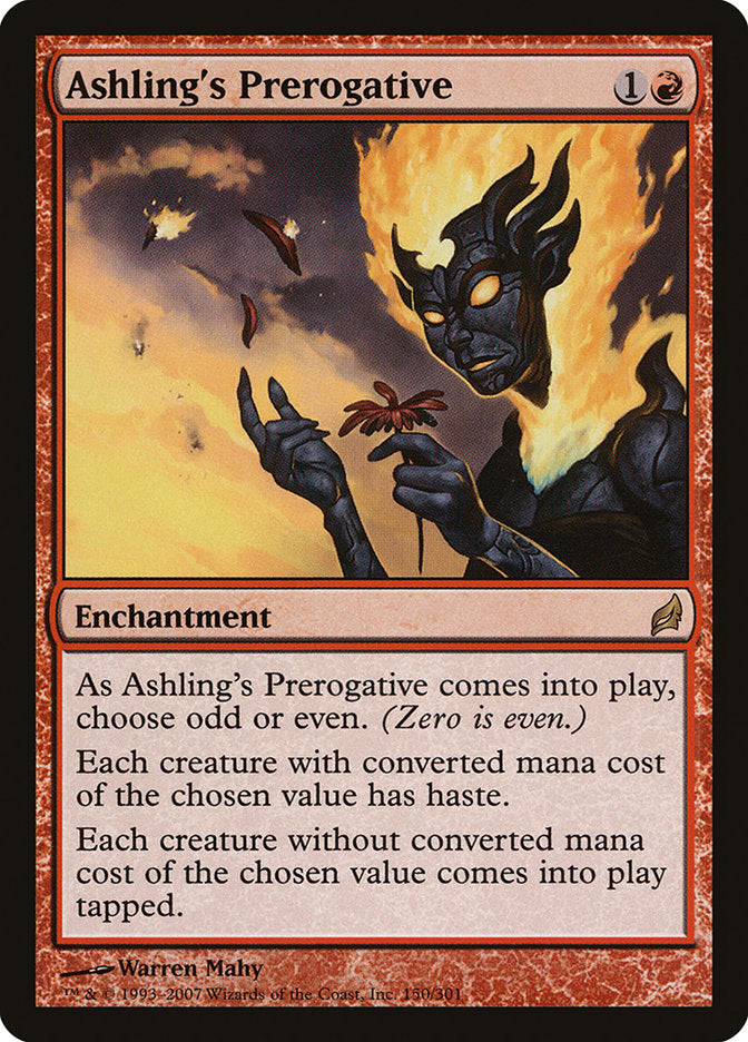Ashling's Prerogative [Lorwyn] | Devastation Store