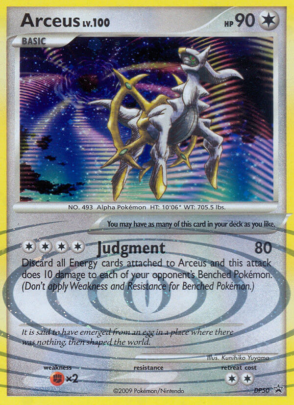 Arceus (DP50) [Diamond & Pearl: Black Star Promos] | Devastation Store