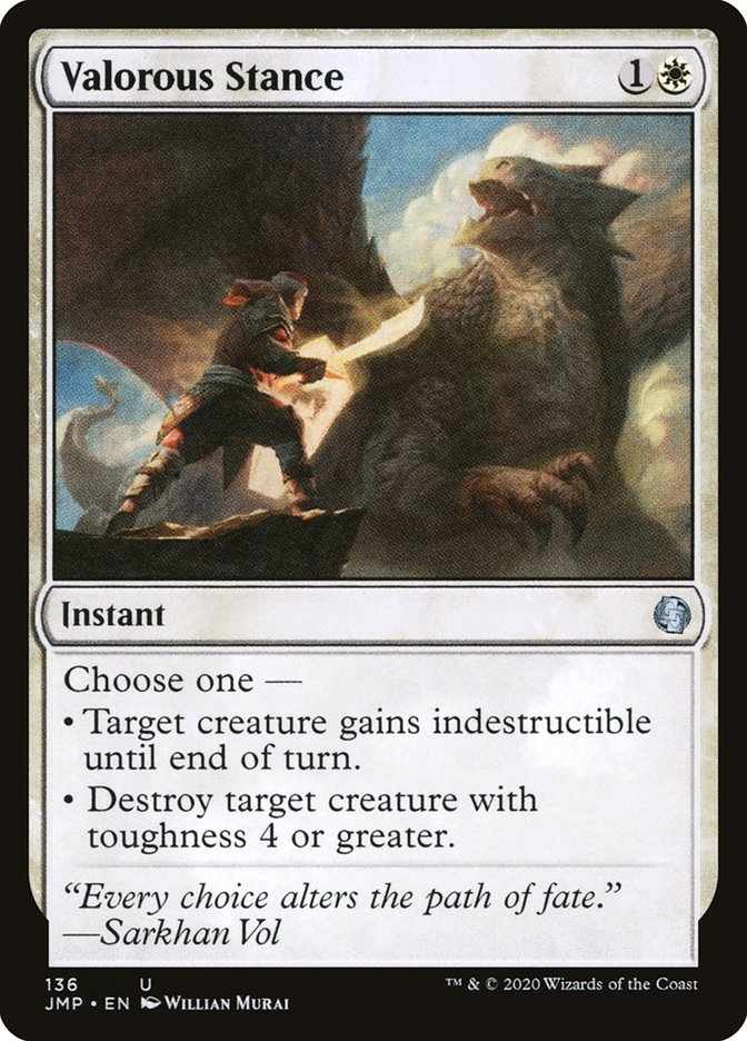Valorous Stance [Jumpstart] | Devastation Store
