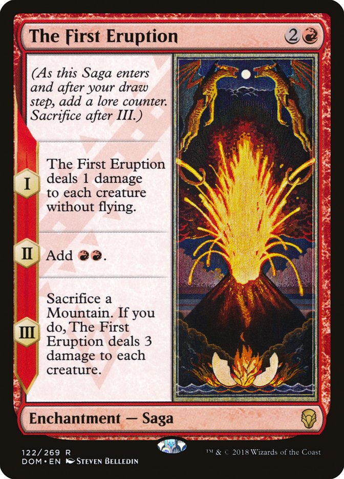The First Eruption [Dominaria] - Devastation Store | Devastation Store