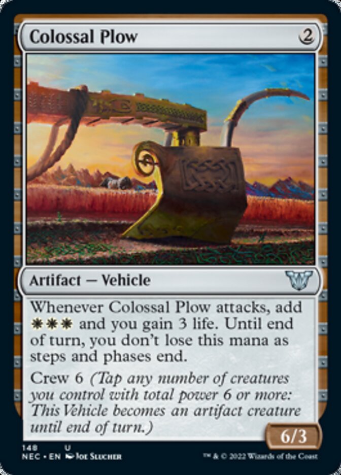 Colossal Plow [Kamigawa: Neon Dynasty Commander] | Devastation Store