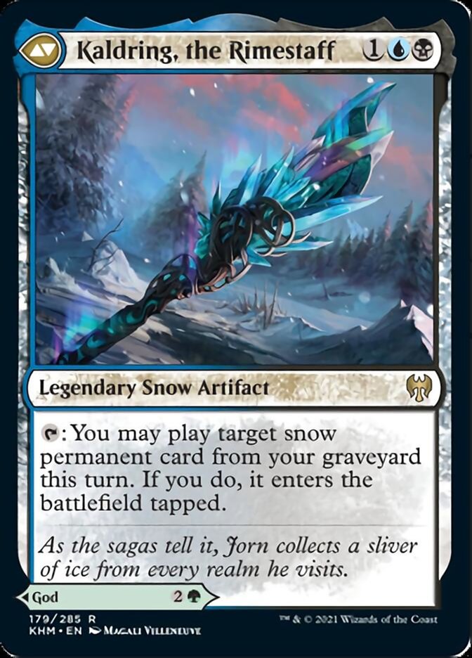 Jorn, God of Winter // Kaldring, the Rimestaff [Kaldheim] | Devastation Store