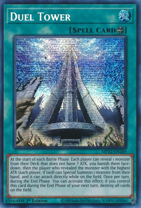 Duel Tower [MP22-EN269] Prismatic Secret Rare | Devastation Store