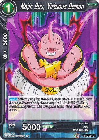 Majin Buu, Virtuous Demon [BT9-084] | Devastation Store