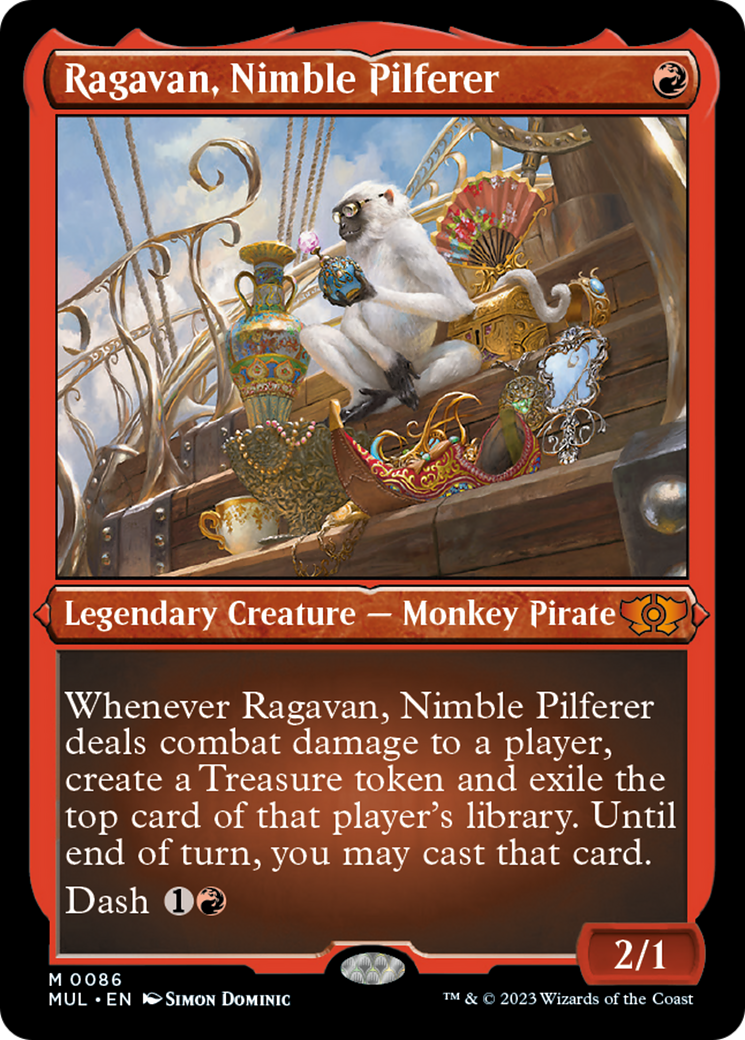 Ragavan, Nimble Pilferer (Foil Etched) [Multiverse Legends] | Devastation Store