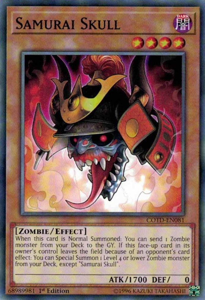 Samurai Skull [COTD-EN081] Common | Devastation Store