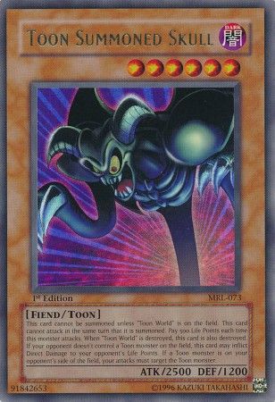 Toon Summoned Skull [MRL-073] Ultra Rare | Devastation Store