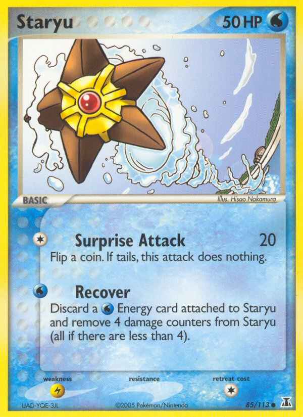 Staryu (85/113) [EX: Delta Species] | Devastation Store