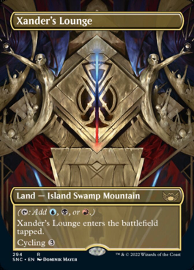 Xander's Lounge (Borderless Alternate Art) [Streets of New Capenna] | Devastation Store