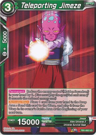 Teleporting Jimeze [TB1-062] | Devastation Store