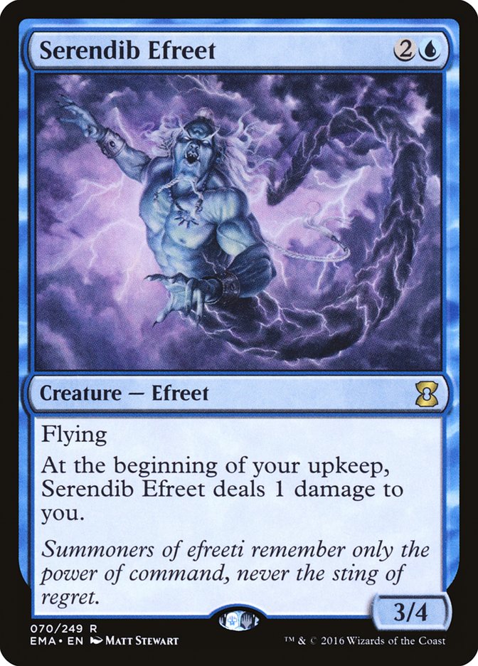 Serendib Efreet [Eternal Masters] | Devastation Store