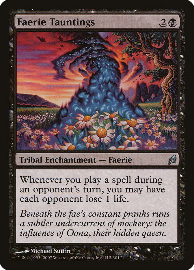 Faerie Tauntings [Lorwyn] - Devastation Store | Devastation Store