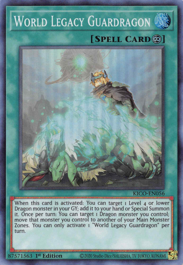 World Legacy Guardragon [KICO-EN056] Super Rare | Devastation Store