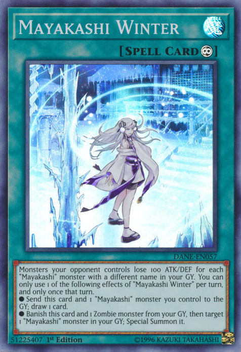 Mayakashi Winter [DANE-EN057] Super Rare | Devastation Store