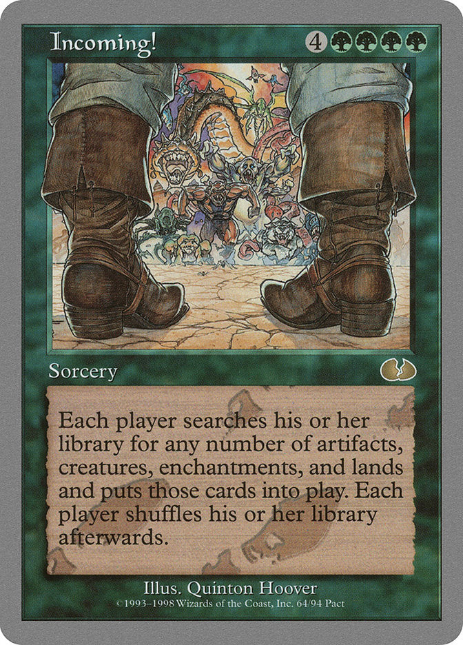 Incoming! [Unglued] - Devastation Store | Devastation Store