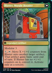 Blaster, Combat DJ // Blaster, Morale Booster [Transformers] | Devastation Store