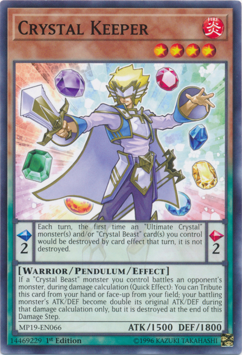 Crystal Keeper [MP19-EN066] Common | Devastation Store