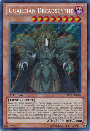 Guardian Dreadscythe [DRLG-EN010] Secret Rare | Devastation Store