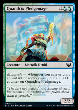 Quandrix Pledgemage [Strixhaven: School of Mages] | Devastation Store