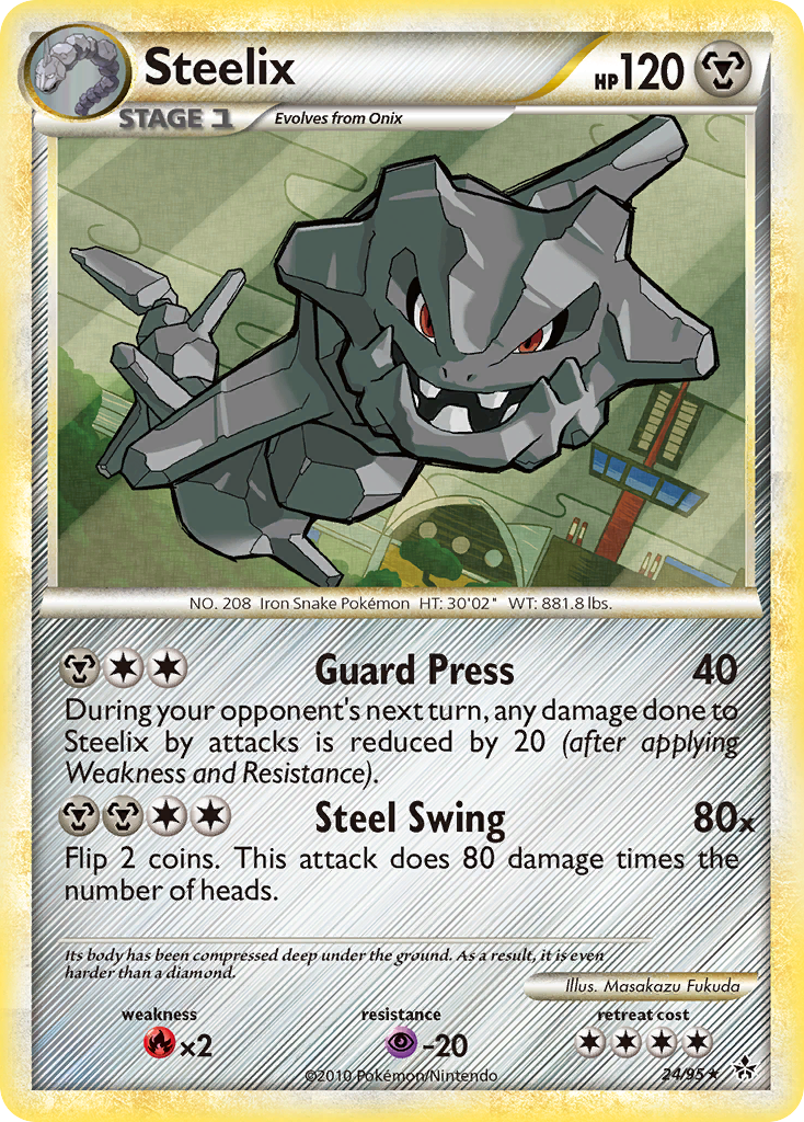 Steelix (24/95) [HeartGold & SoulSilver: Unleashed] | Devastation Store
