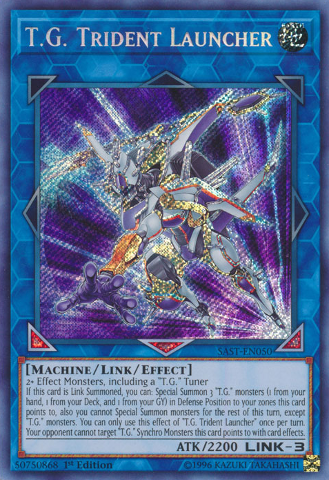 T.G. Trident Launcher [SAST-EN050] Secret Rare | Devastation Store