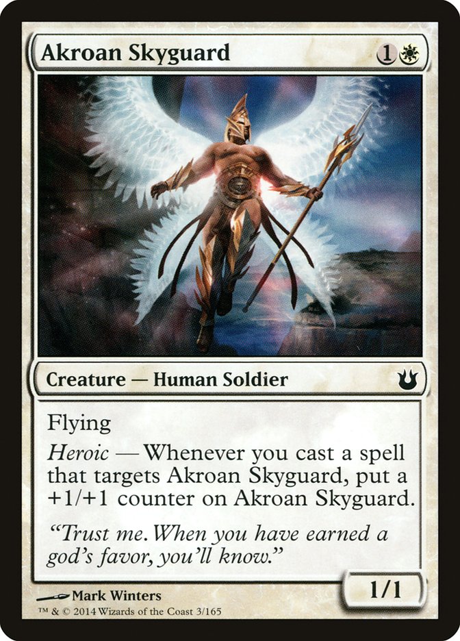 Akroan Skyguard [Born of the Gods] | Devastation Store