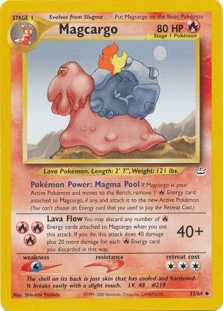 Magcargo (33/64) [Neo Revelation Unlimited] | Devastation Store