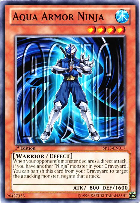 Aqua Armor Ninja [SP13-EN017] Common | Devastation Store