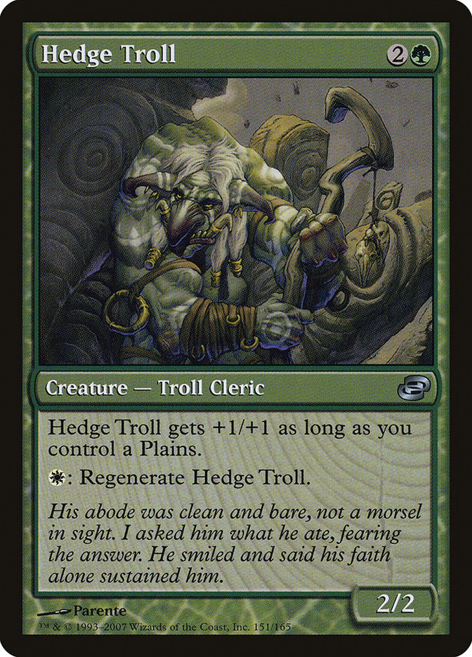 Hedge Troll [Planar Chaos] - Devastation Store | Devastation Store