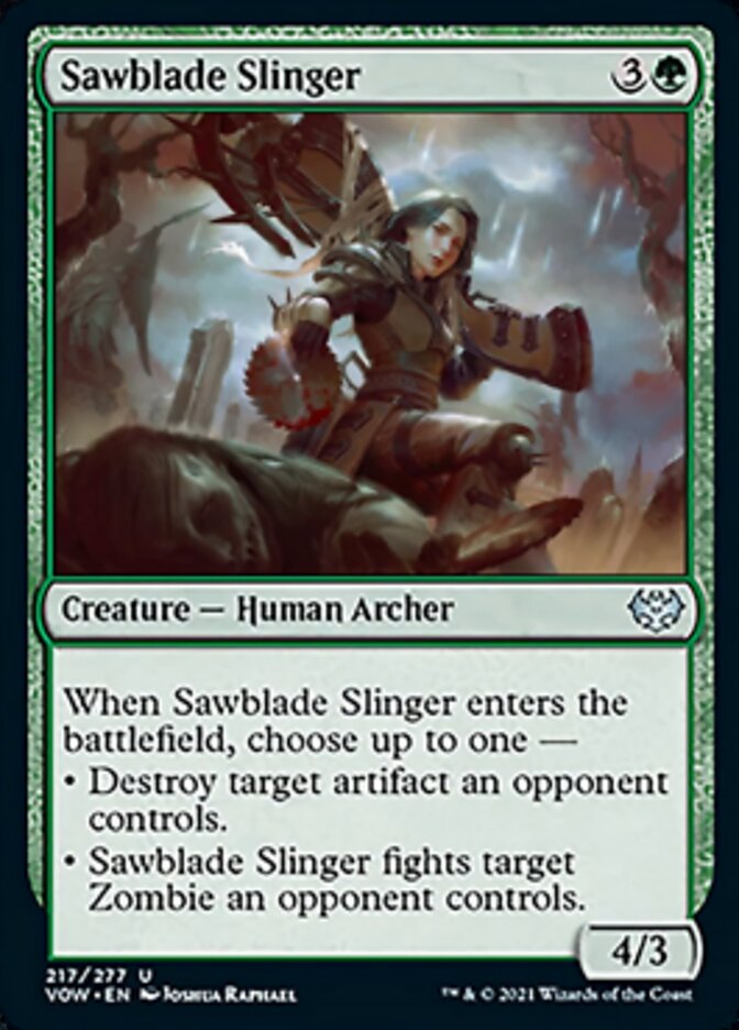 Sawblade Slinger [Innistrad: Crimson Vow] | Devastation Store