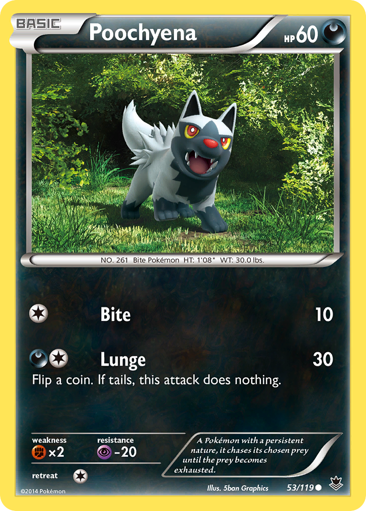 Poochyena (53/119) [XY: Phantom Forces] | Devastation Store